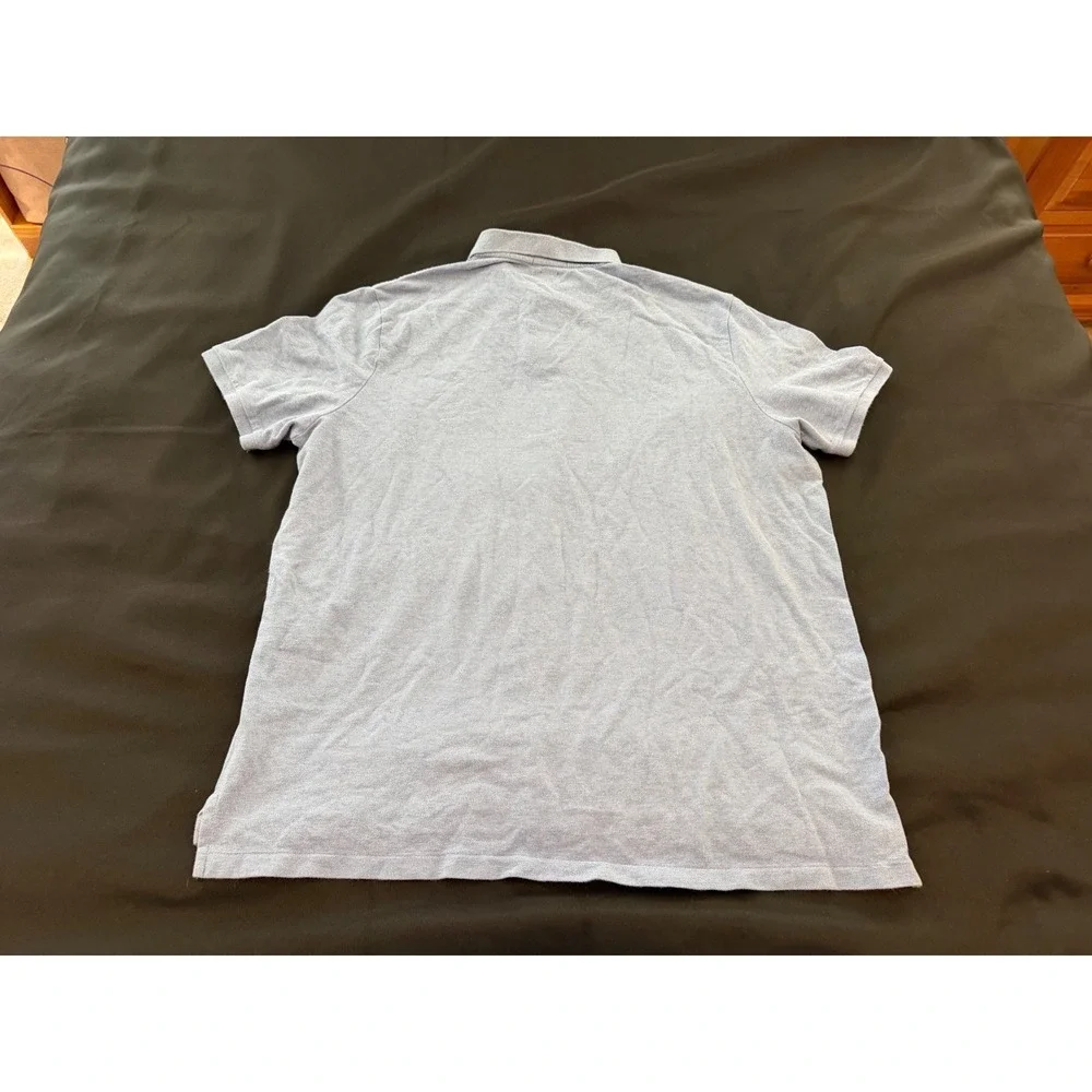 Polo Ralph Lauren Mens XXL Classic Fit Short Sleeve Pique Polo Shirt Light Blue